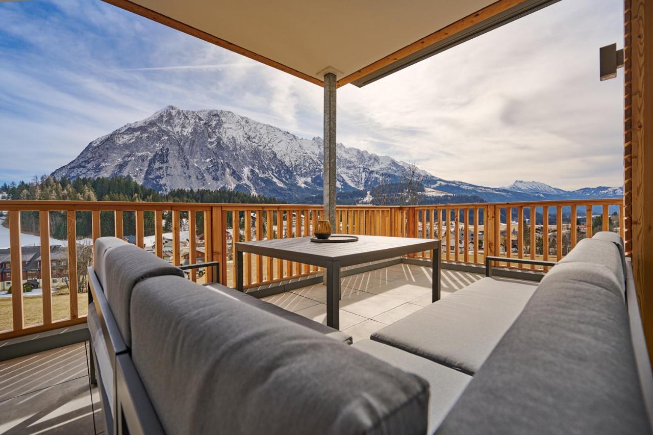 Die Tauplitz Lodges - Adler Auszeit Lodge D6 By Aa Holiday Homes Ngoại thất bức ảnh